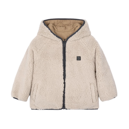 Reversible Sherpa Puffer Jacket