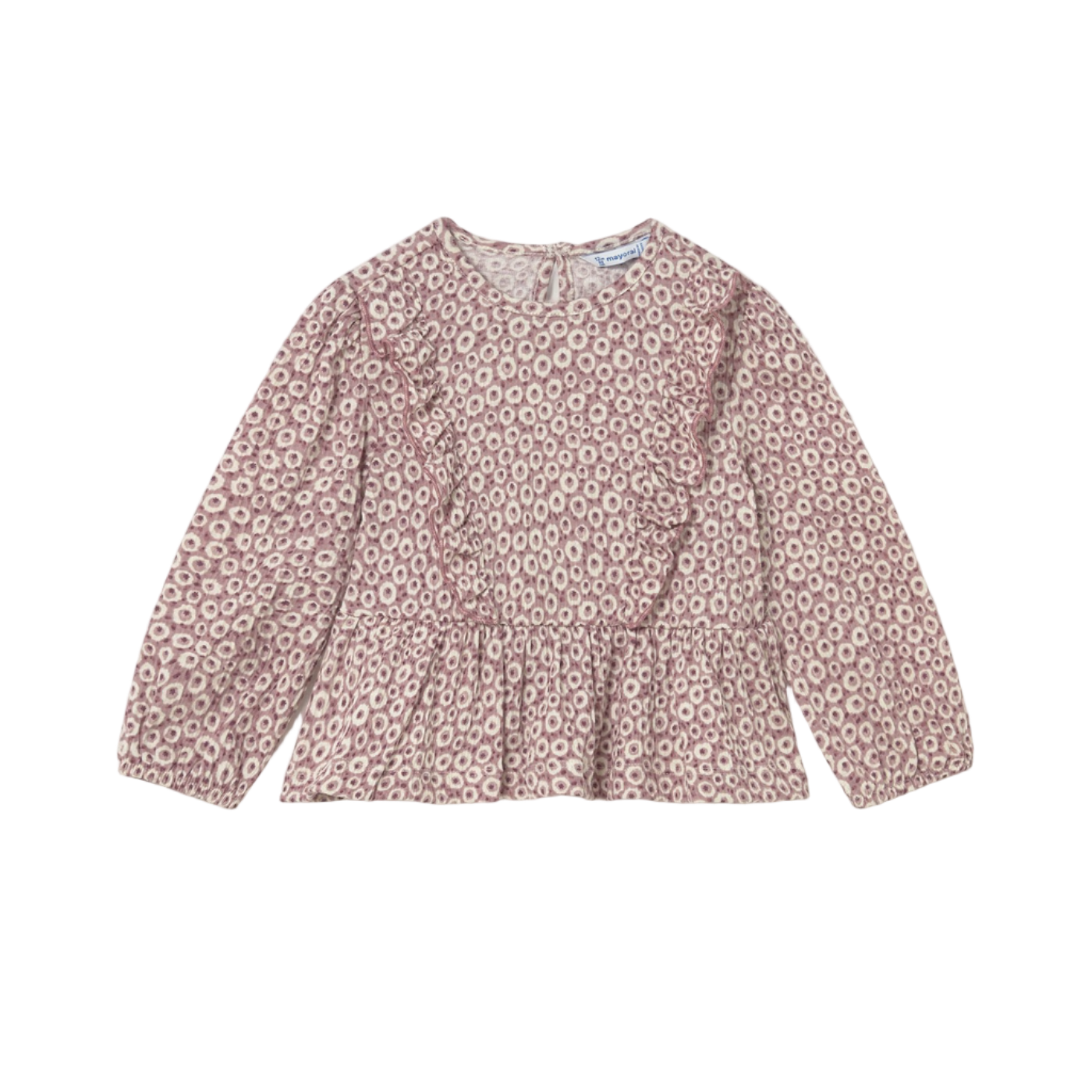 Flowers Print Blouse - Crystal