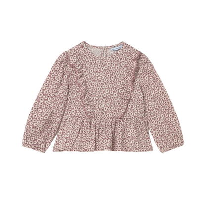 Flowers Print Blouse - Crystal