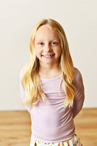 Mauve Long Sleeve Top