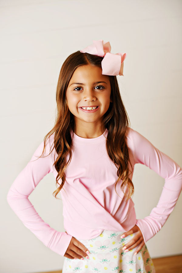 Pink Knot Top