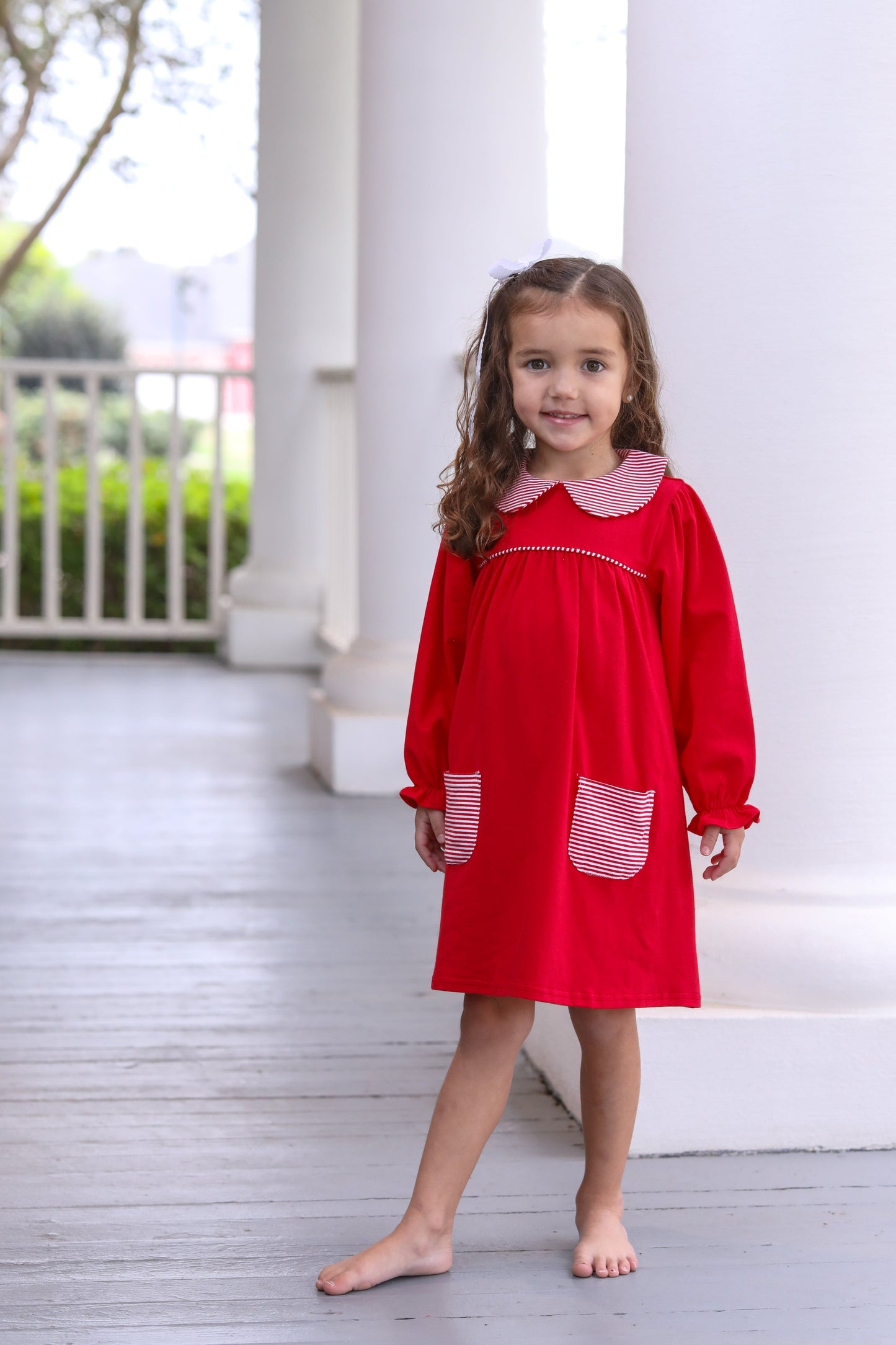 Abigail Dress - Red