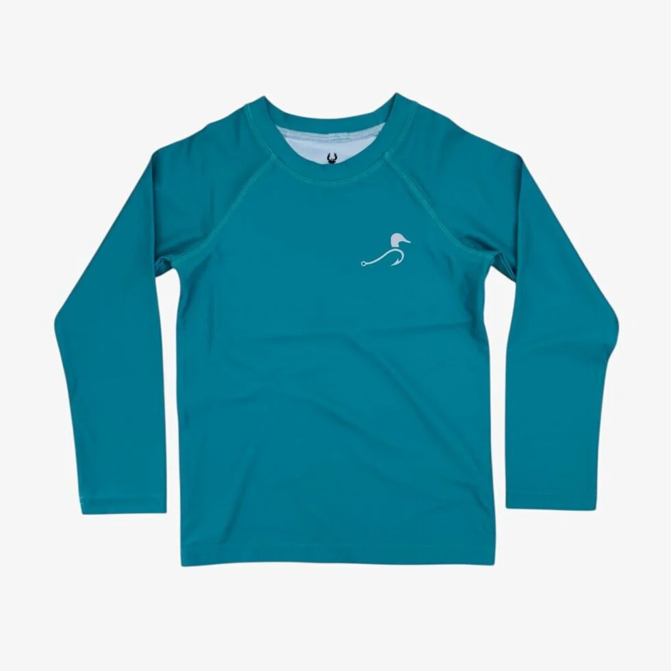 Bolt Rash Guard - Cypress Teal