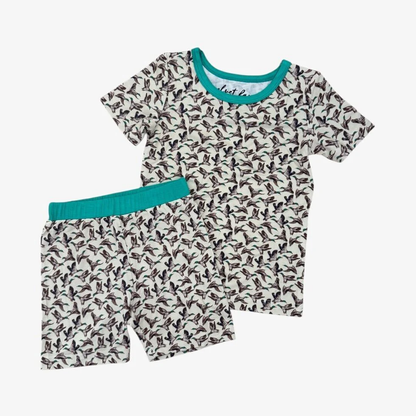 Bamboo 2PC Pajama Set - Delta Wings