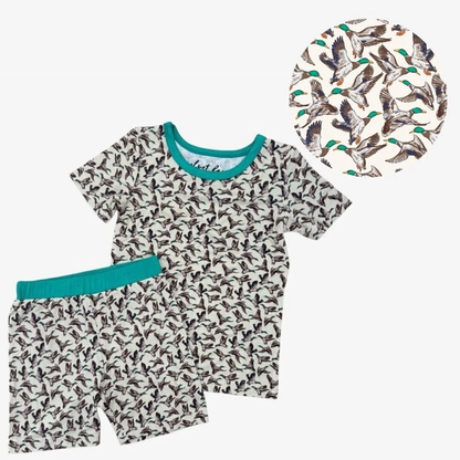 Bamboo 2PC Pajama Set - Delta Wings