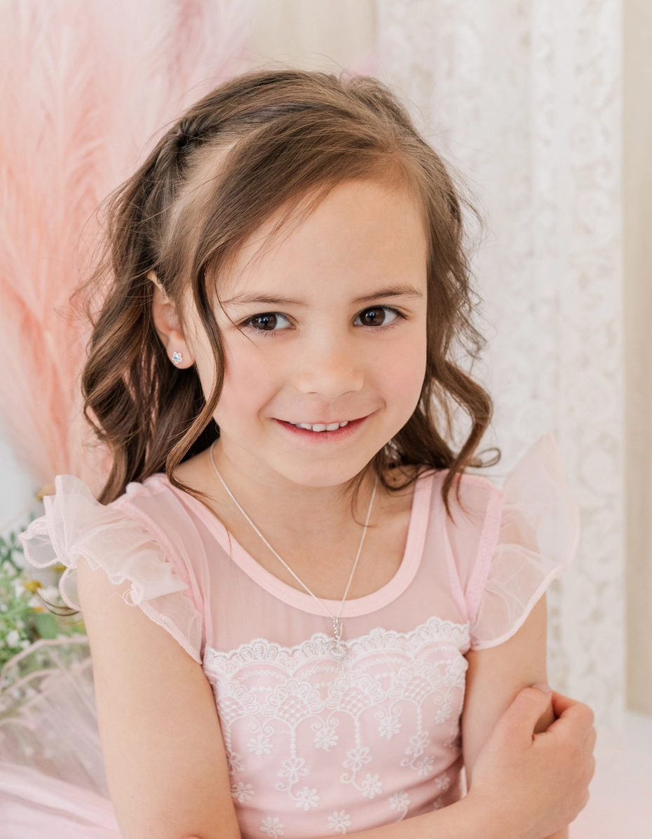 Sterling Silver Ballerina Necklace