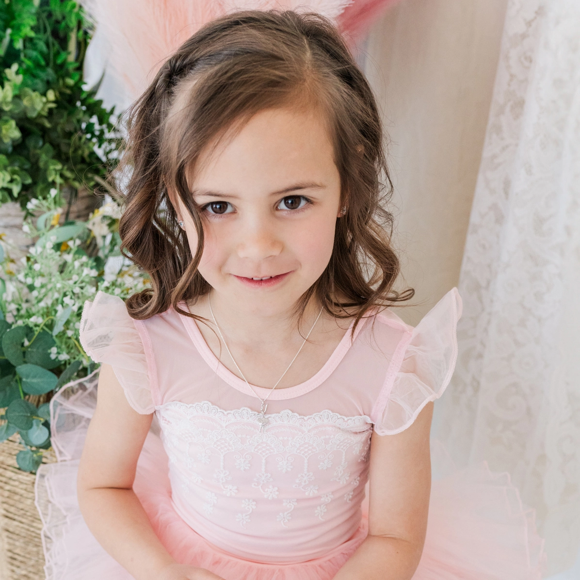 Sterling Silver Ballerina Necklace
