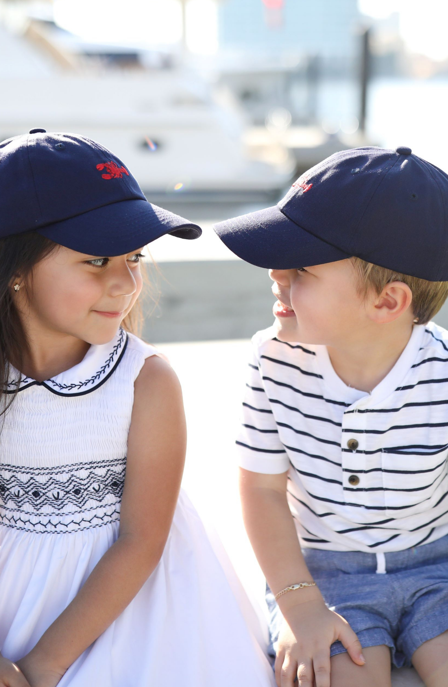 Lobster Bow Baseball Hat