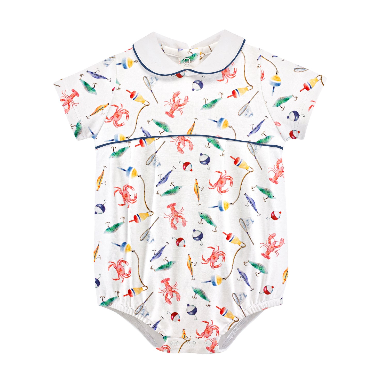 Coastal Claws Bubble w Round Collar-18356