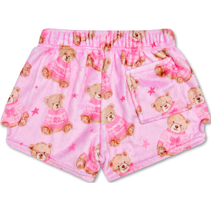 Beary Cute Plush Shorts