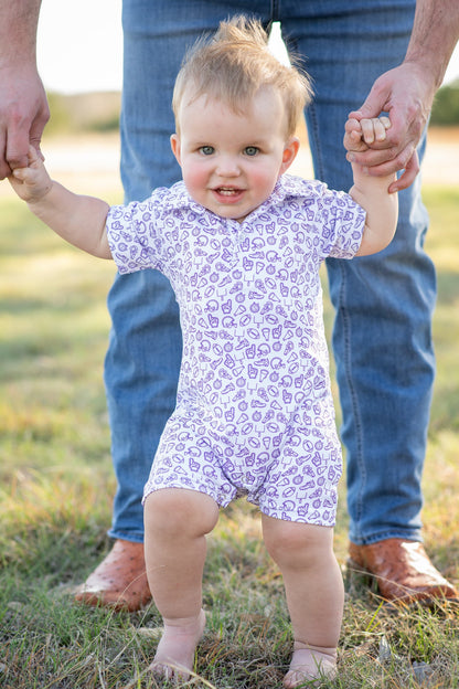 Kickoff Polo Romper