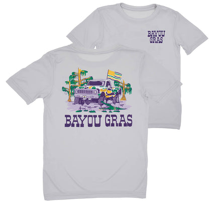 Mardi Gras Swamp Truck Tee