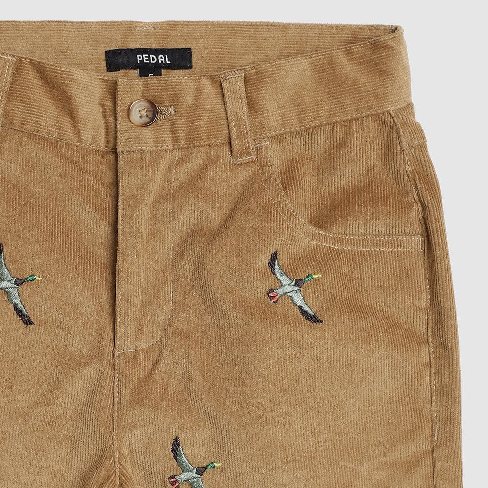 Duck Corduroy Pants - Tan