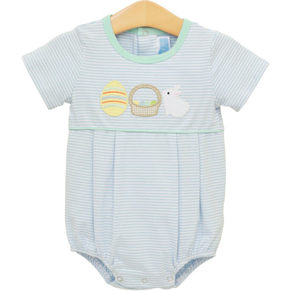 Bunnies & Baskets Bubble - Blue