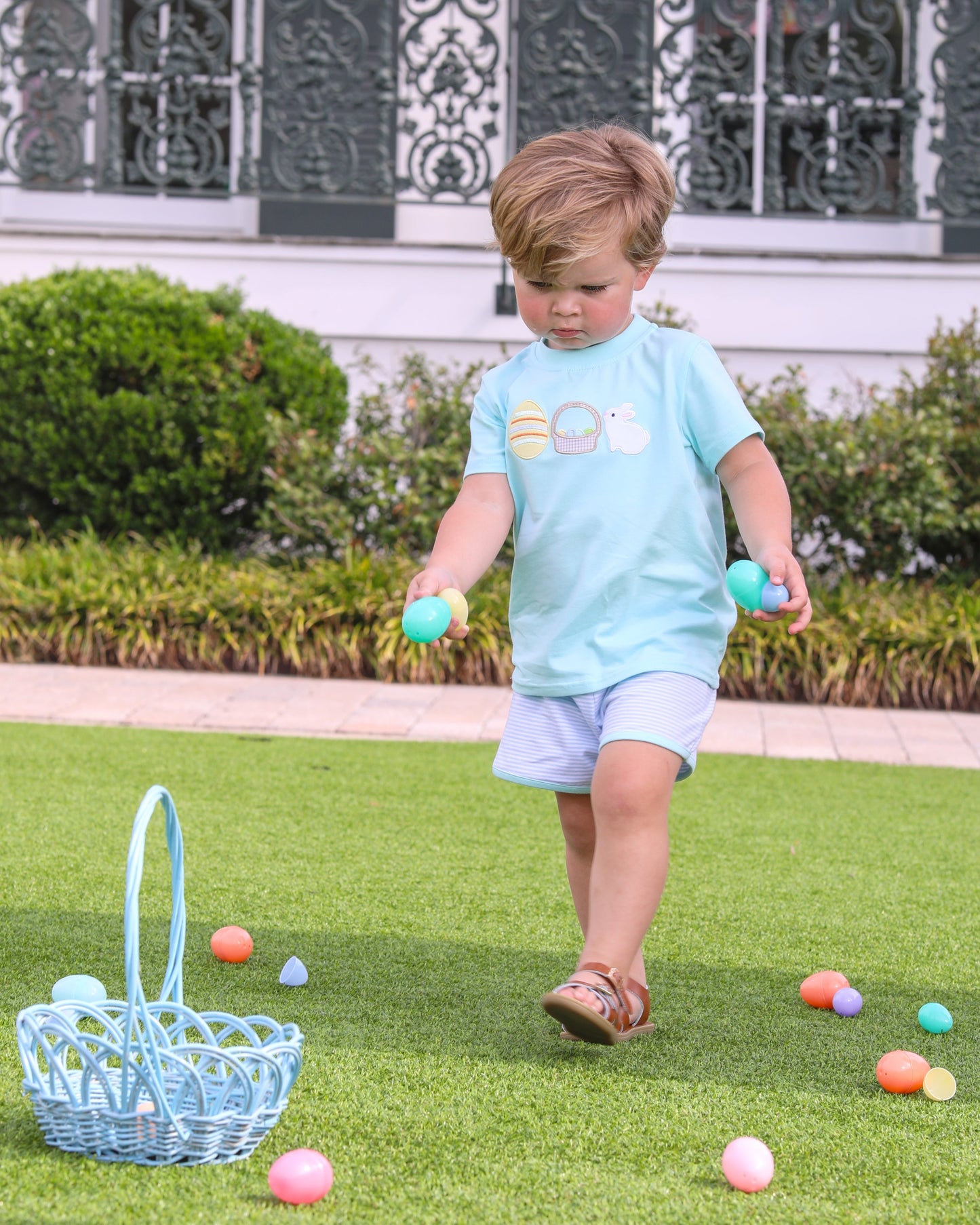 Bunnies & Baskets Short Set