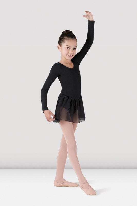 Long Sleeve Skirted Leotard - CL5309