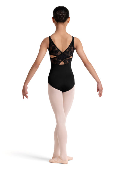 Back Emb. Cami Leo - Black