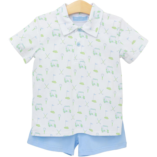 Caddy Club Polo Short Set