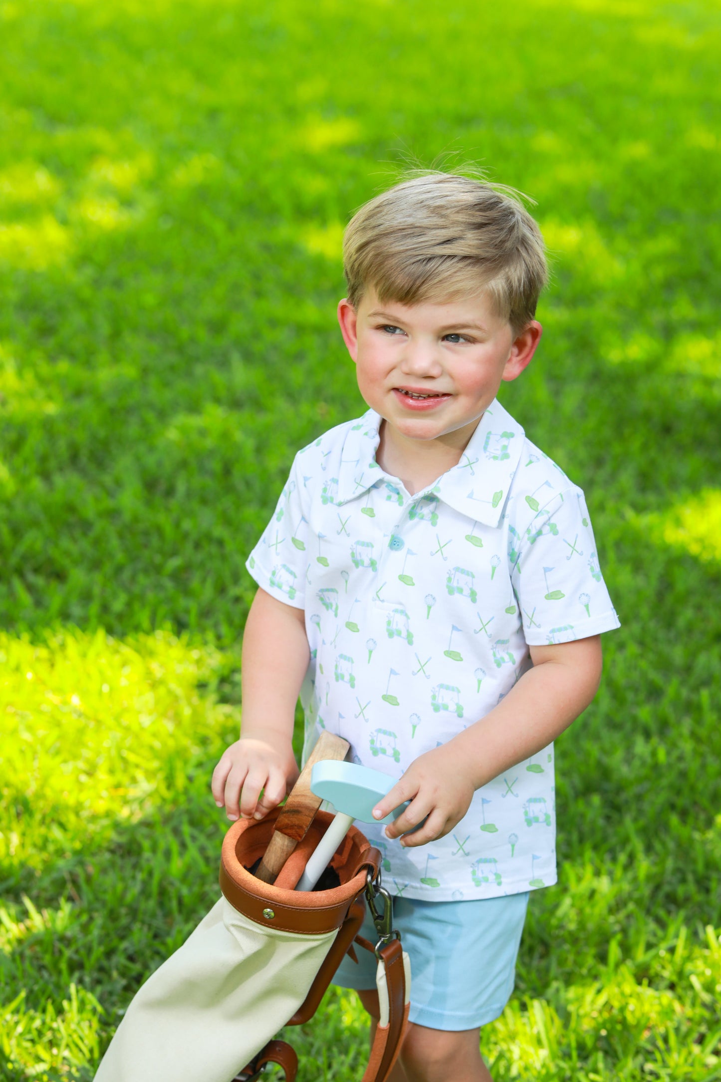 Caddy Club Polo Short Set