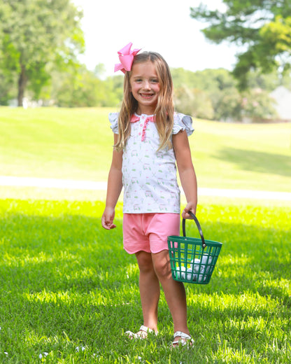 Caddy Club Scalloped Short Set