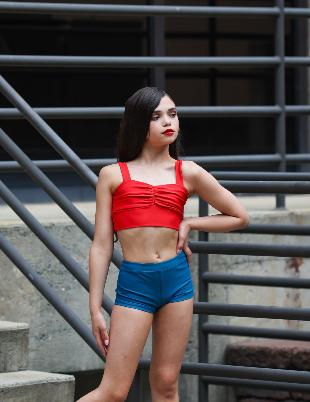 Onyx Top - Flame Scarlet