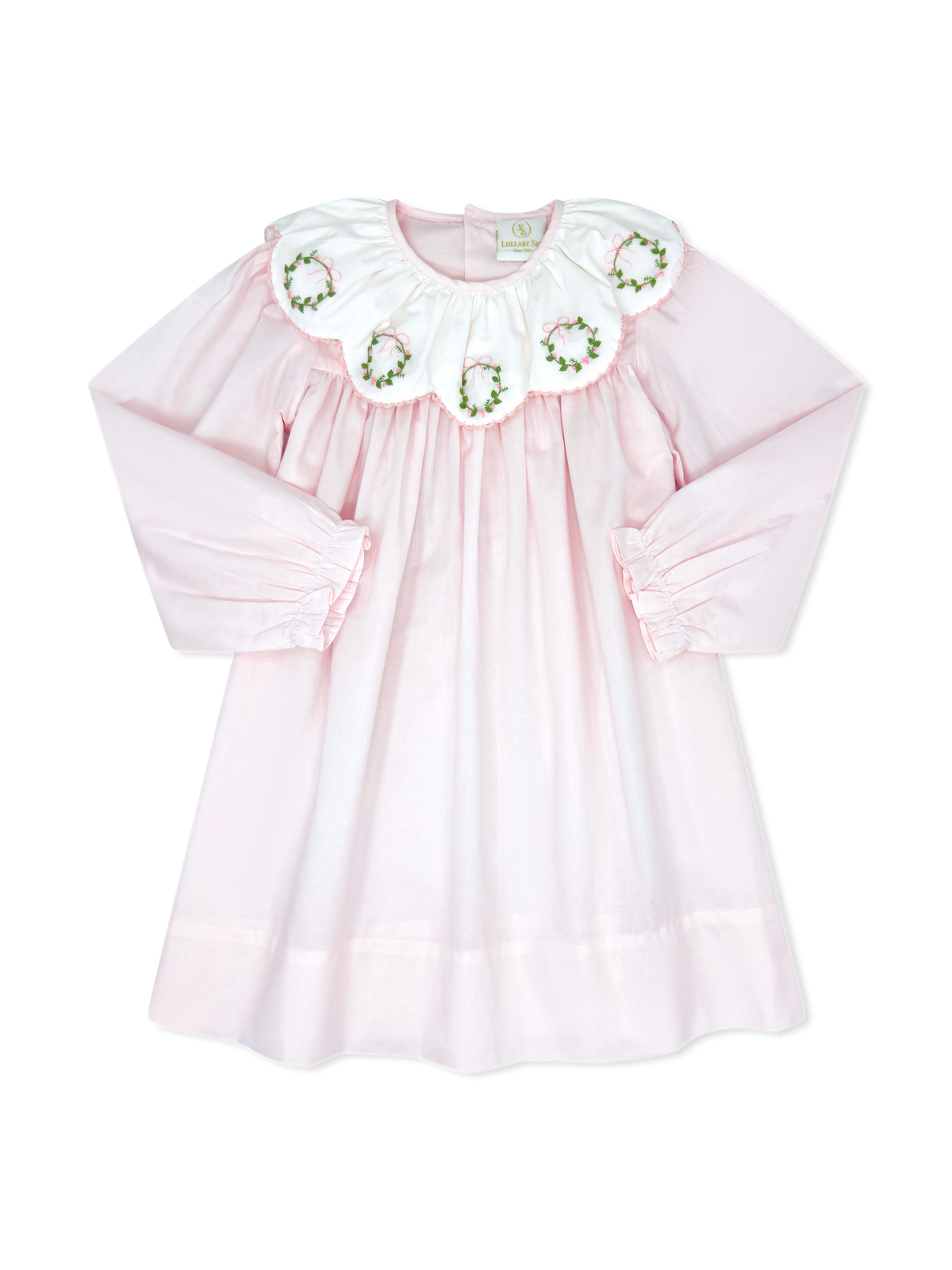 Chole Dress-Blessings Pink/Wreath
