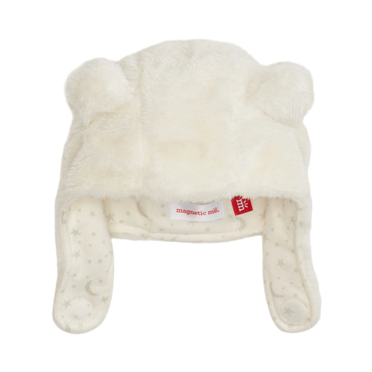Cloud Minky Bear Hat