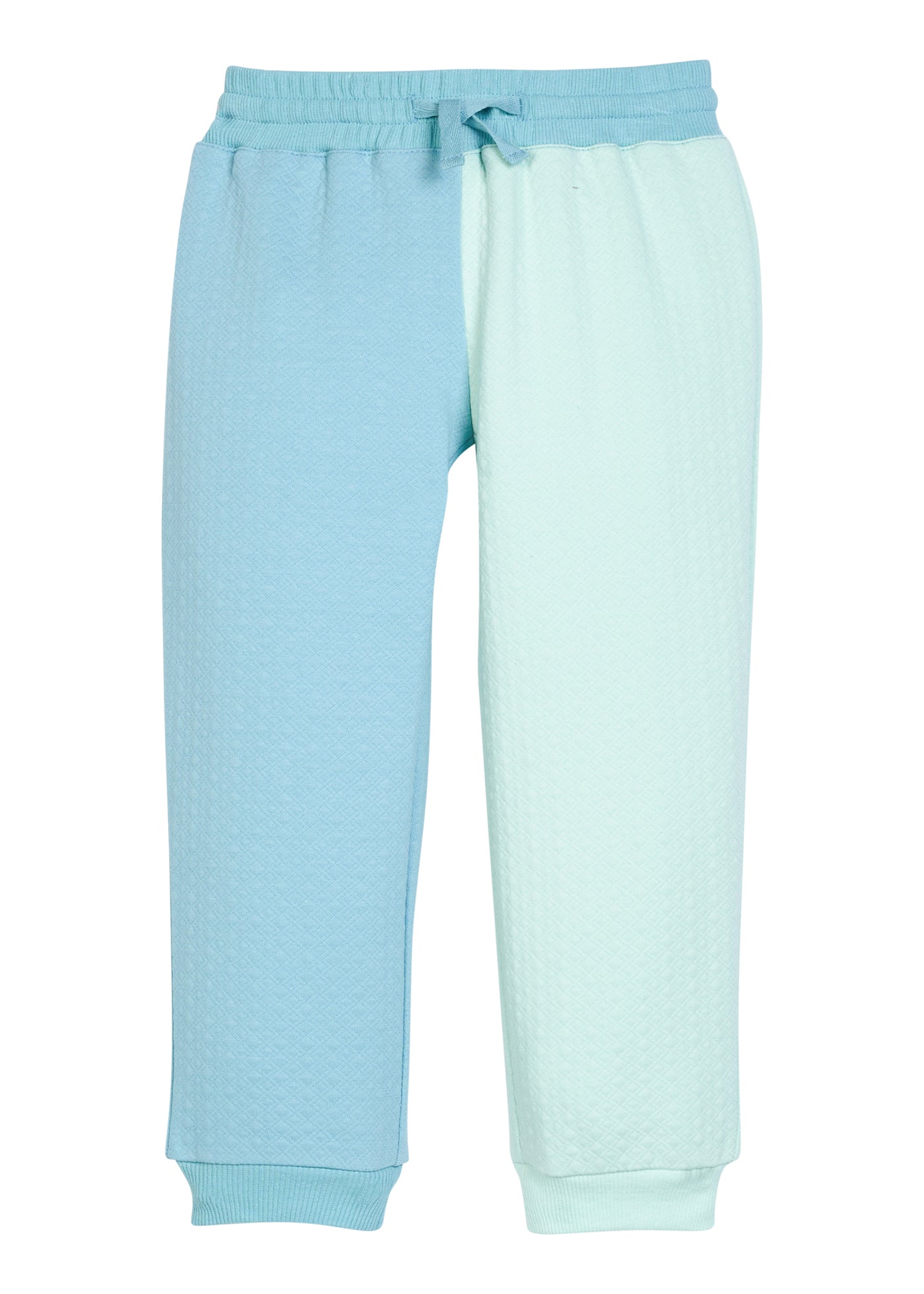 Colorblock Jogger Set-Blue & Mint