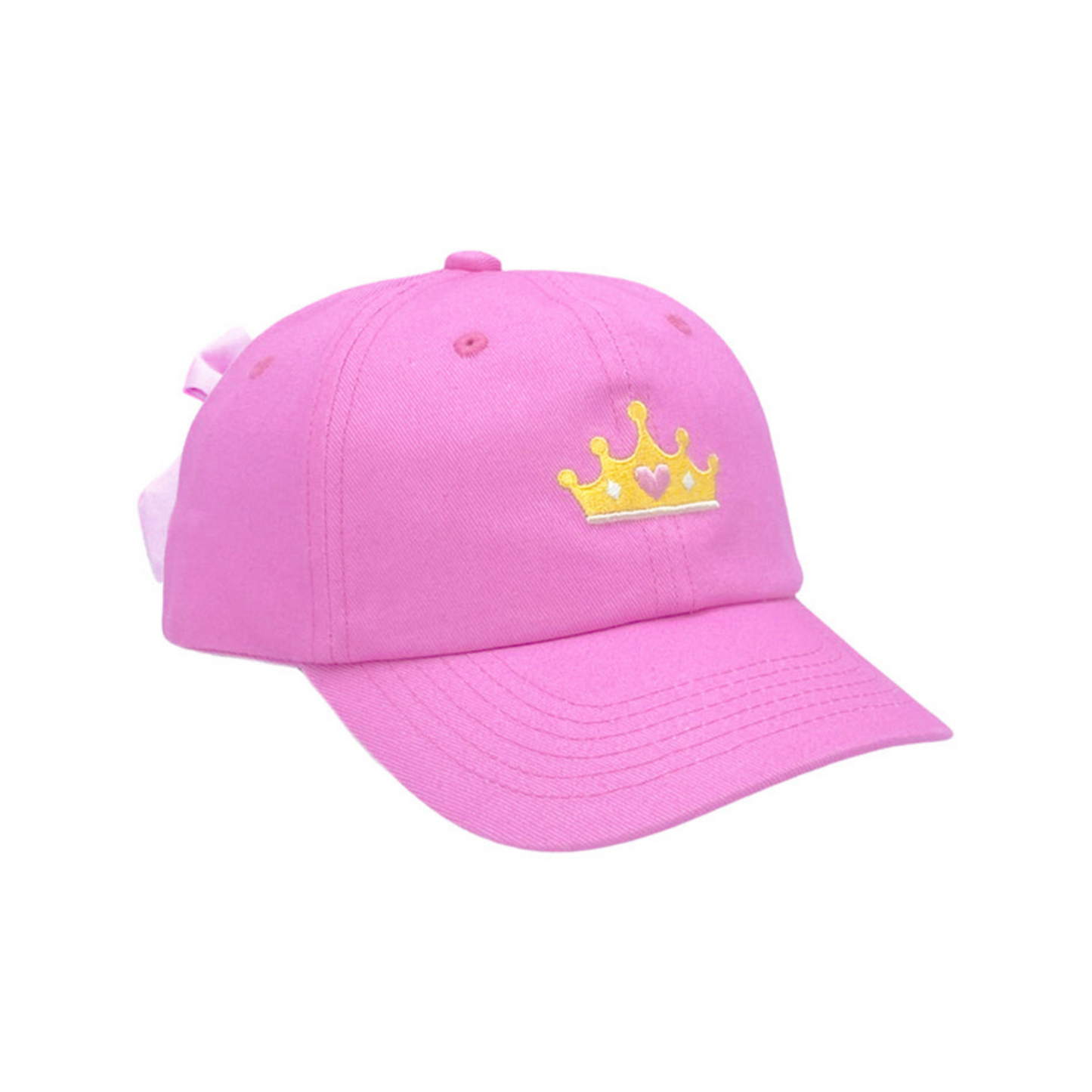 Princess Crown Bow Baseball Hat