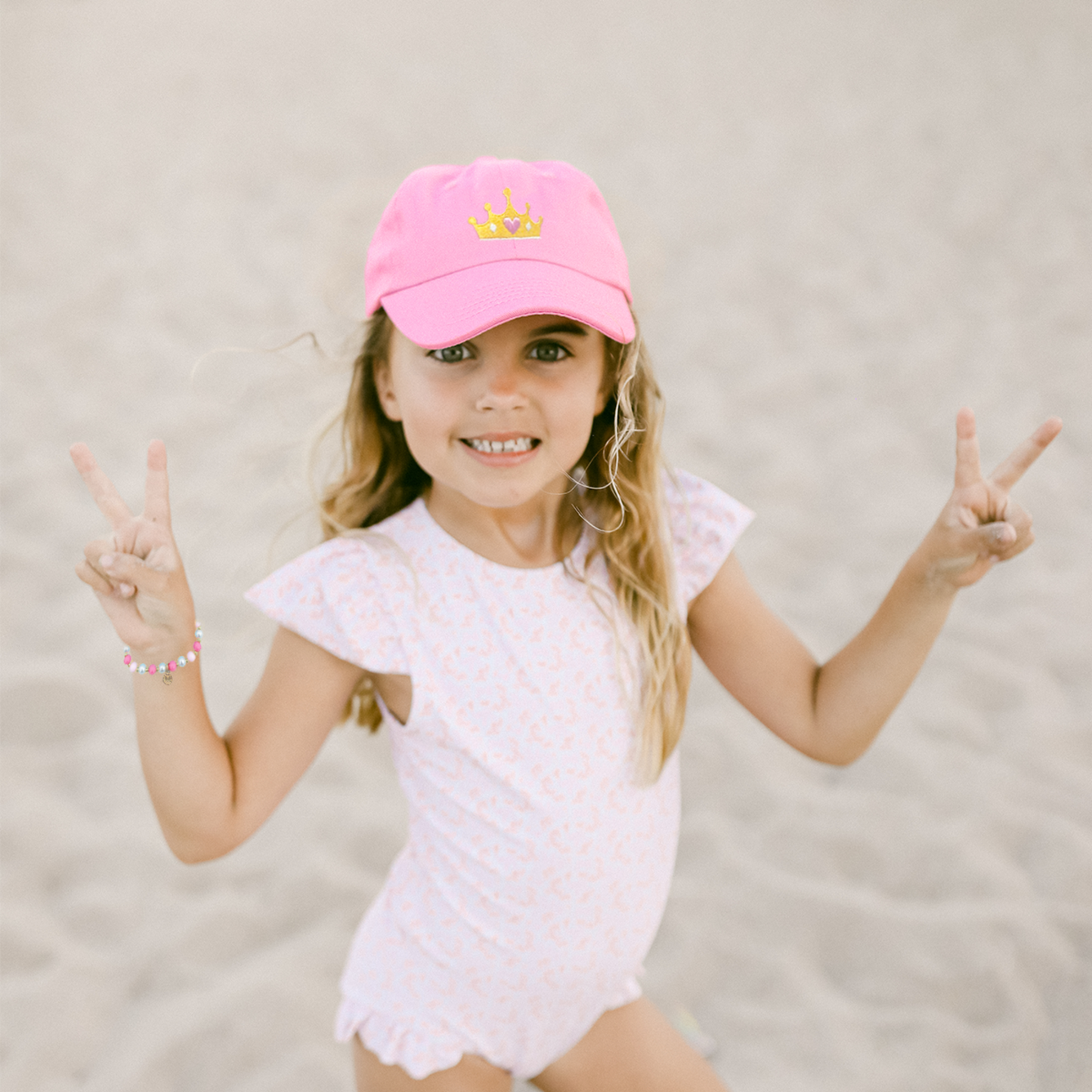 Princess Crown Bow Baseball Hat