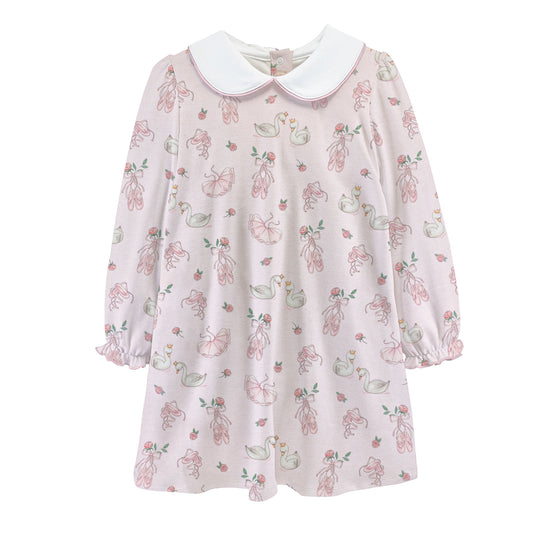 Tiny Toes Collar Dress