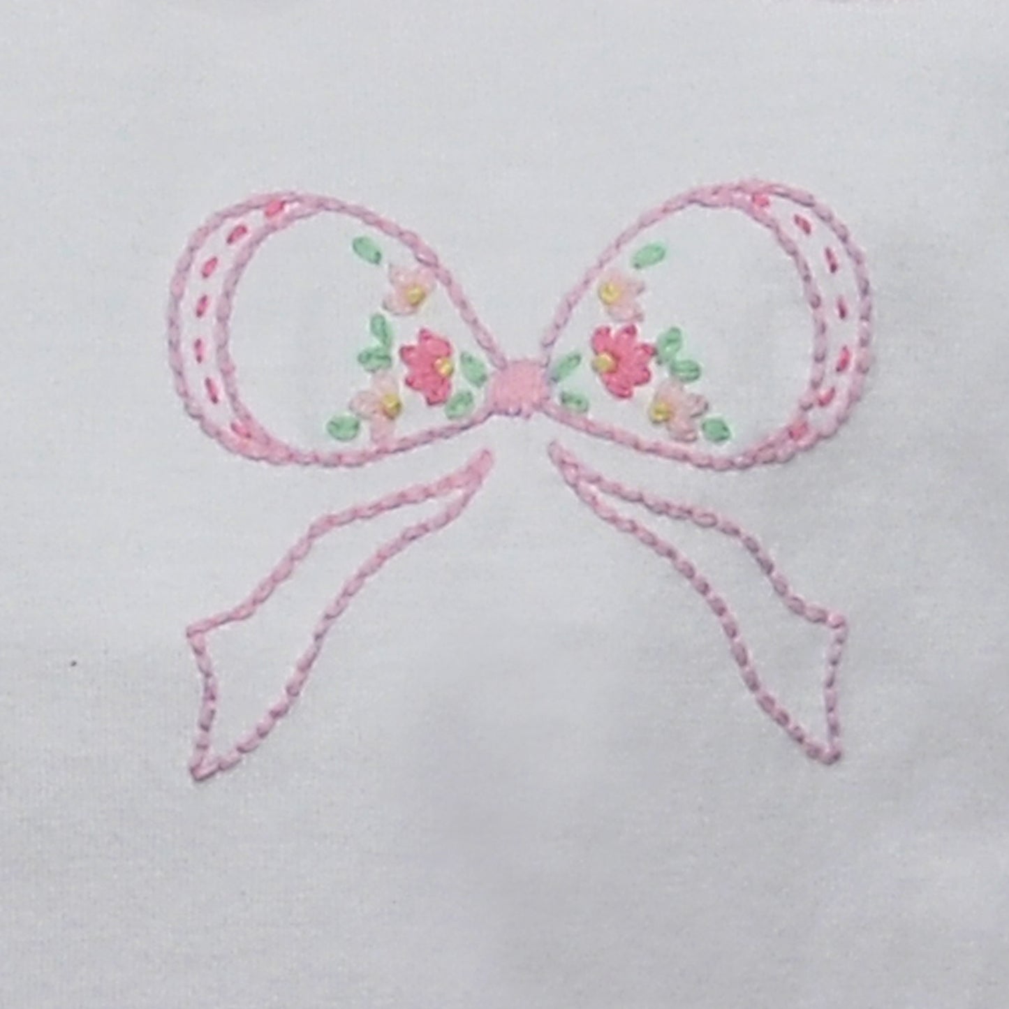 Aubrey Bloomer Set - Pink Bow
