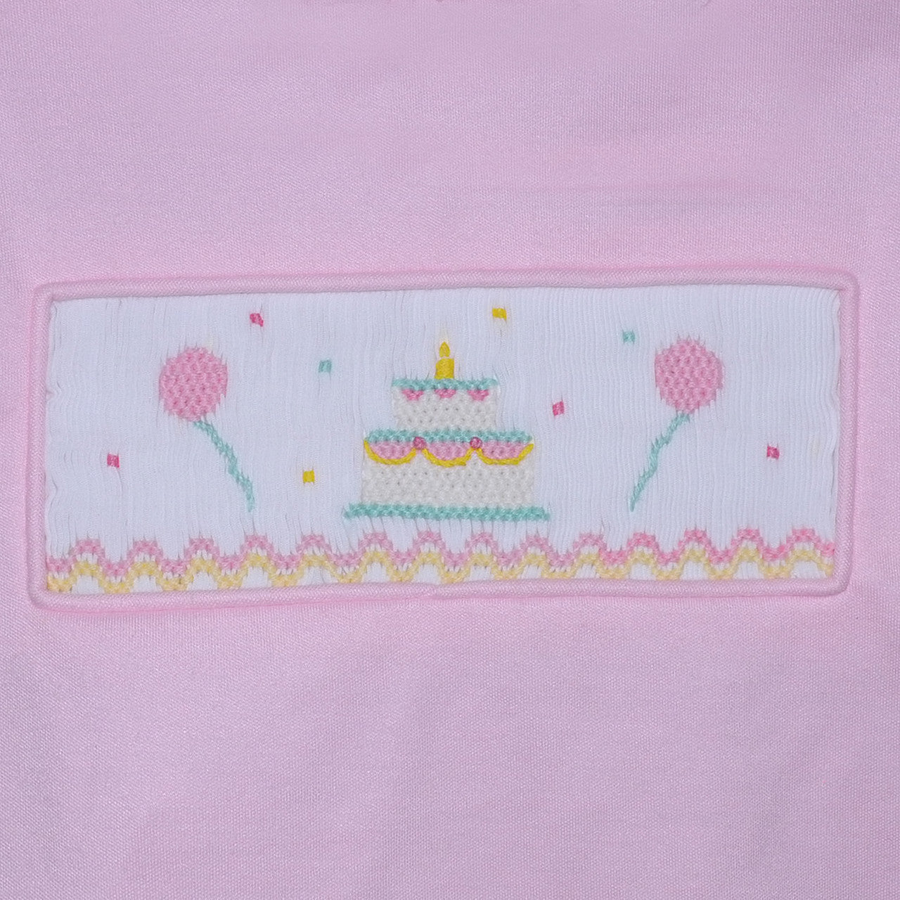 Emma Smocked B-Day Blouse - EBSMBTD