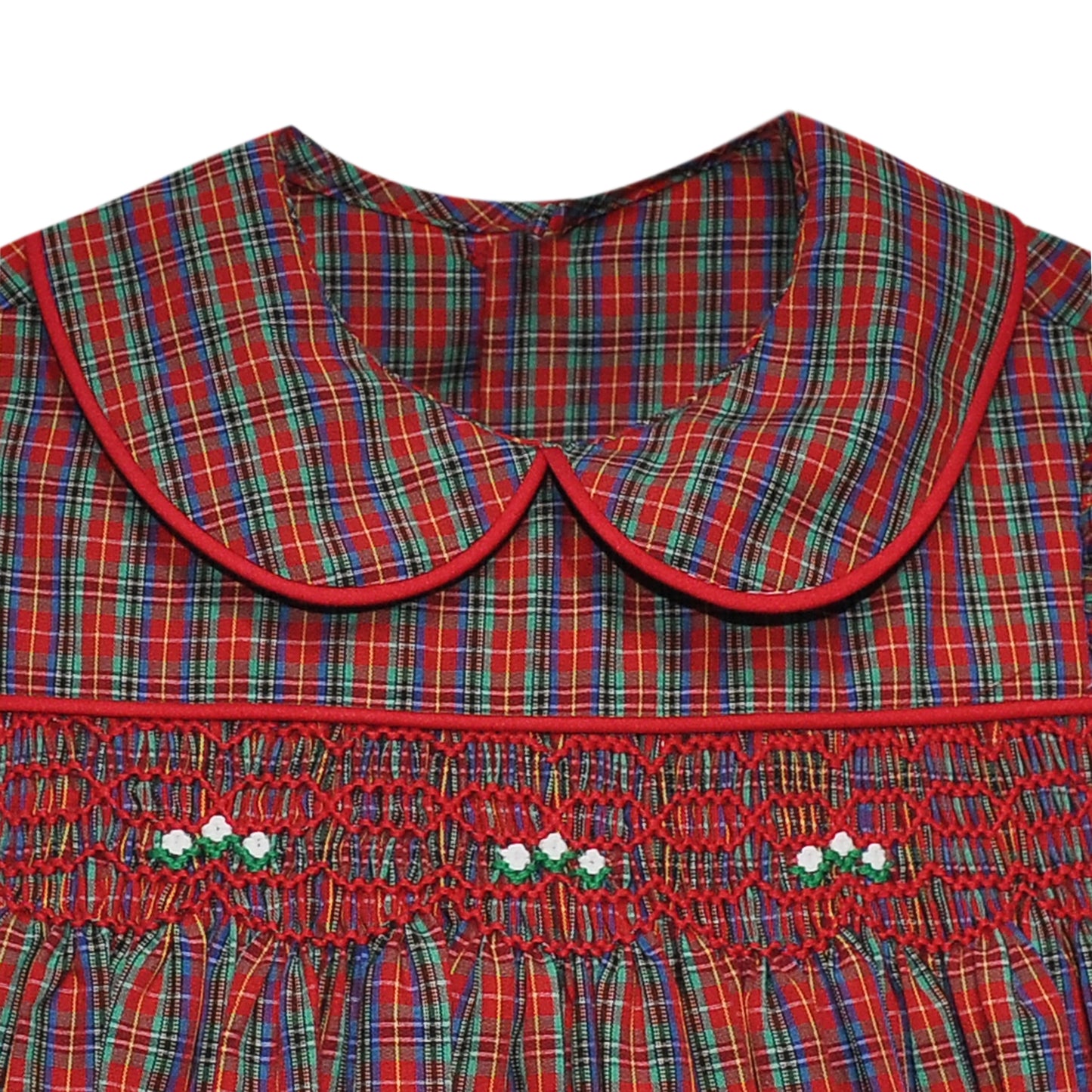 Juliette Dress - Red Plaid