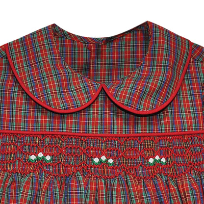 Juliette Dress - Red Plaid