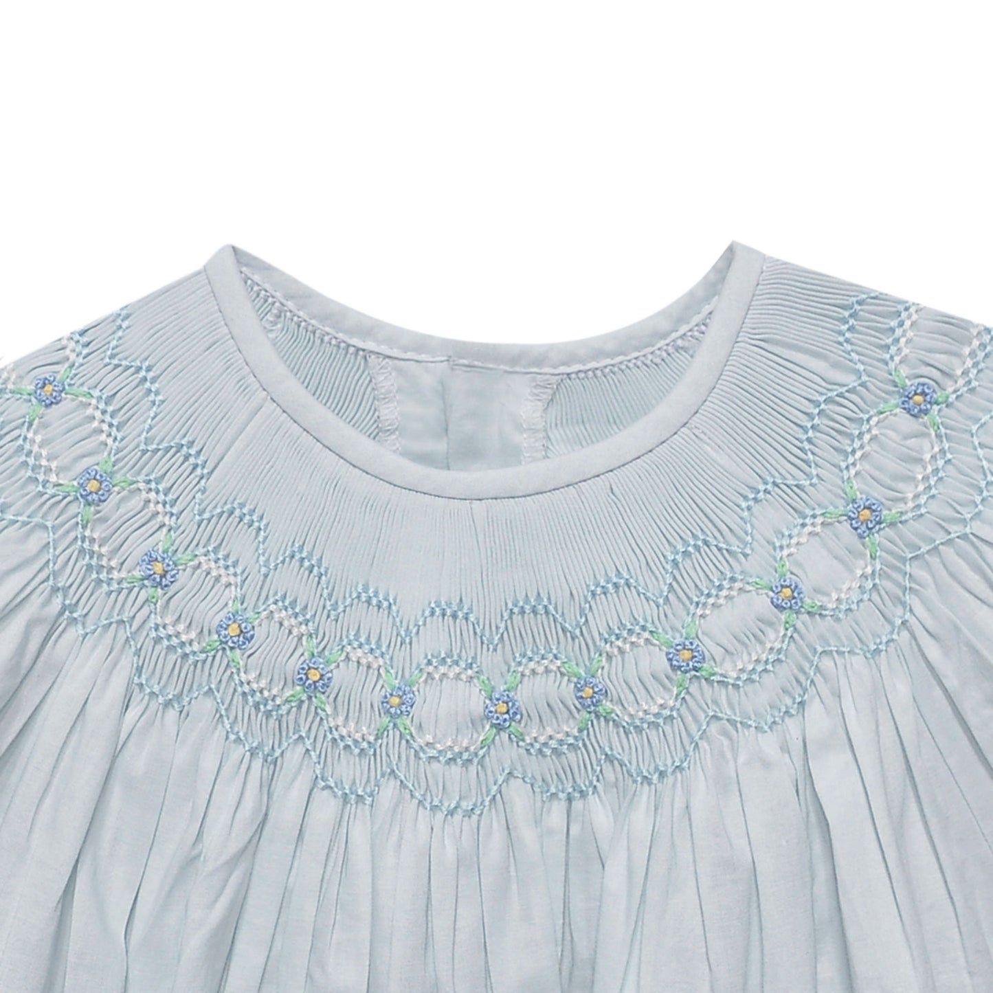 Georgette Dress - Azure Afternoon