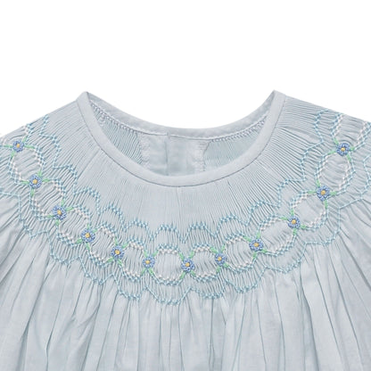 Georgette Dress - Azure Afternoon