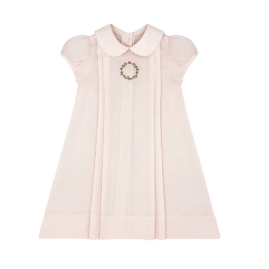 Pink Wreath Emb. Daygown