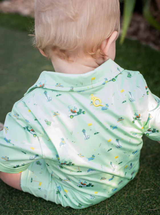 Dogwood Polo S/S Romper