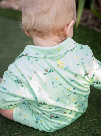 Dogwood Polo S/S Romper
