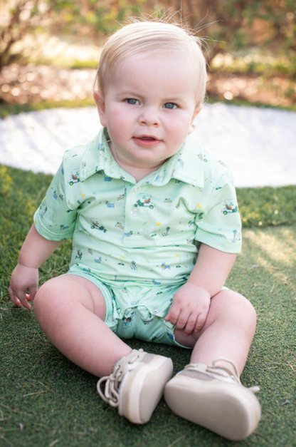 Dogwood Polo S/S Romper
