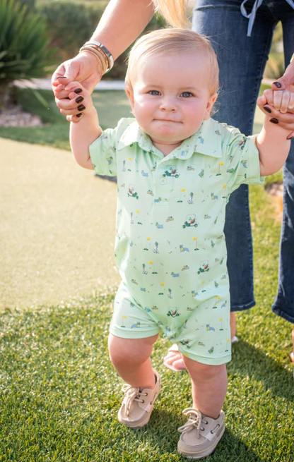 Dogwood Polo S/S Romper