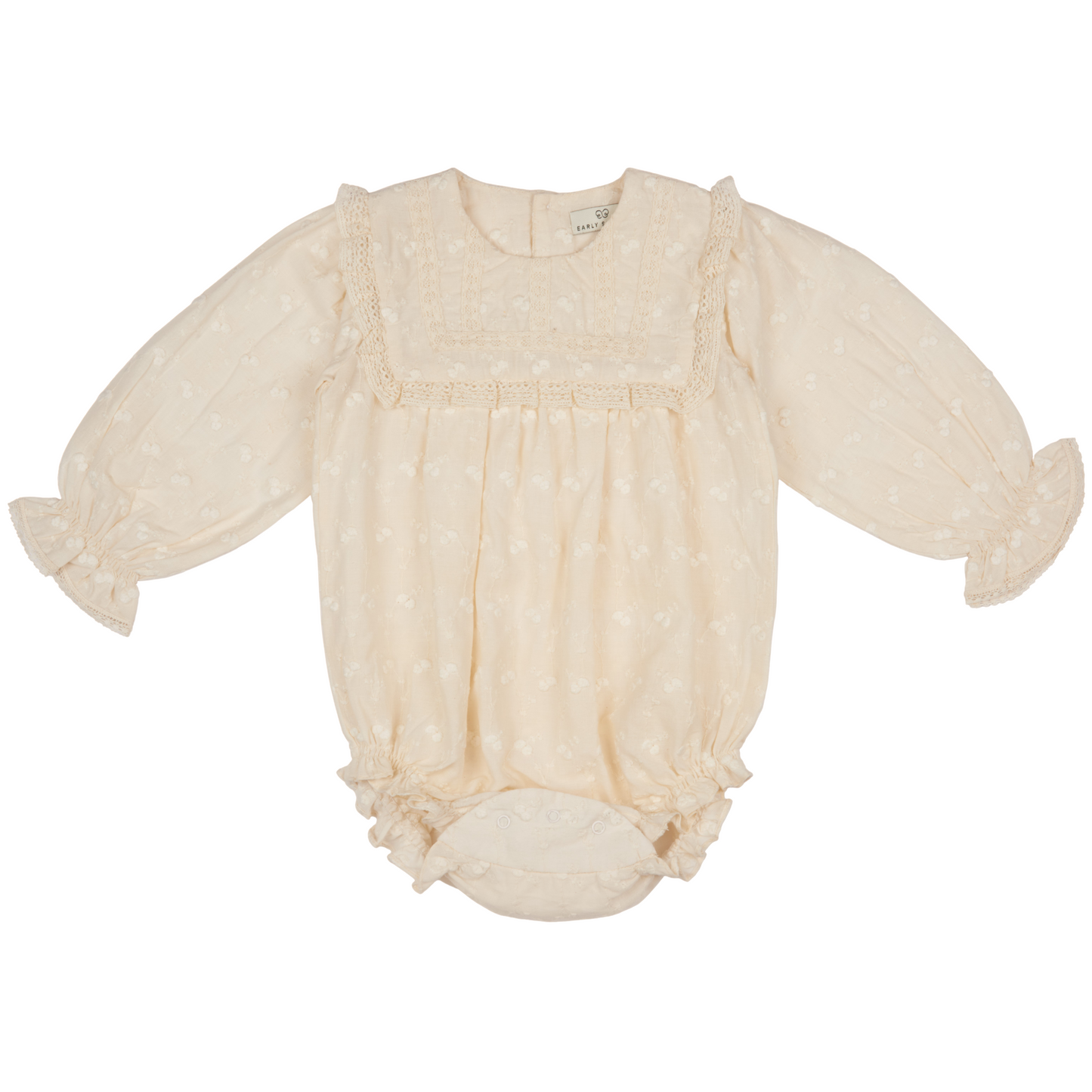 Dolly Romper - Hazelnut Cream