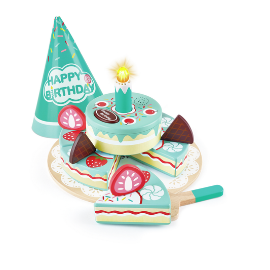 Interactive Happy Birthday Cake