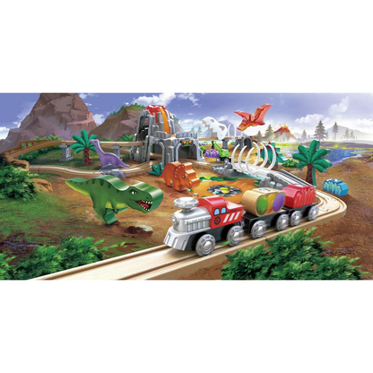 Dino Railway Adventure Set