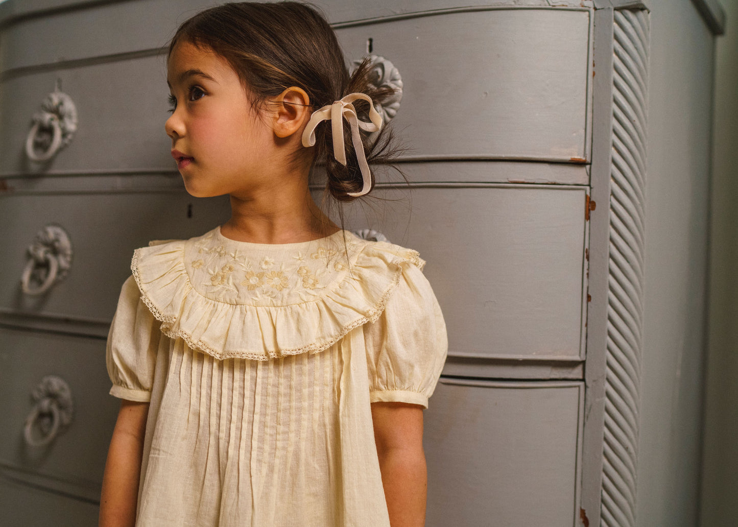 Amelia Blouse - Hazelnut Cream
