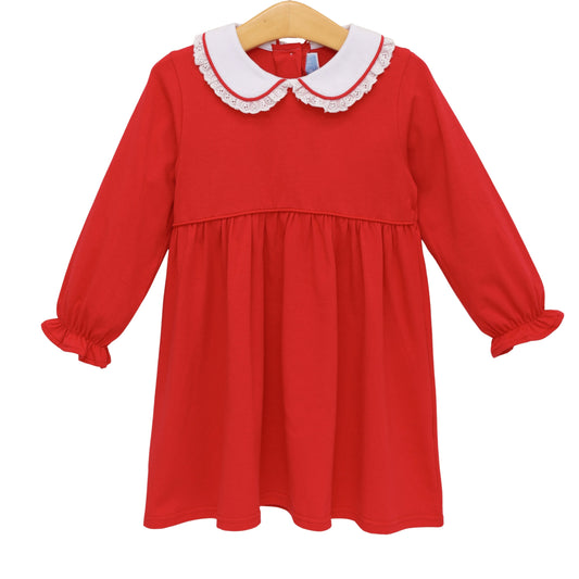 Eleanor Dress-Red