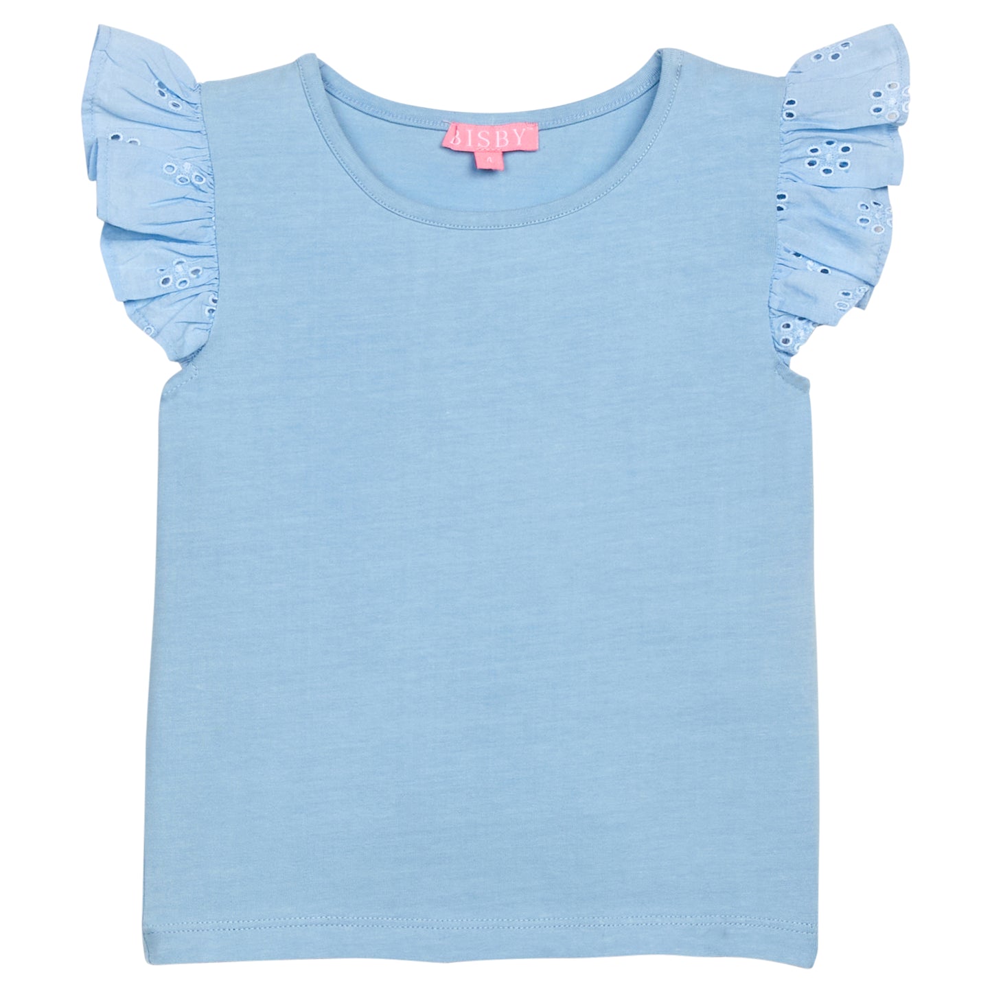 Eyelet Tank-Light Blue