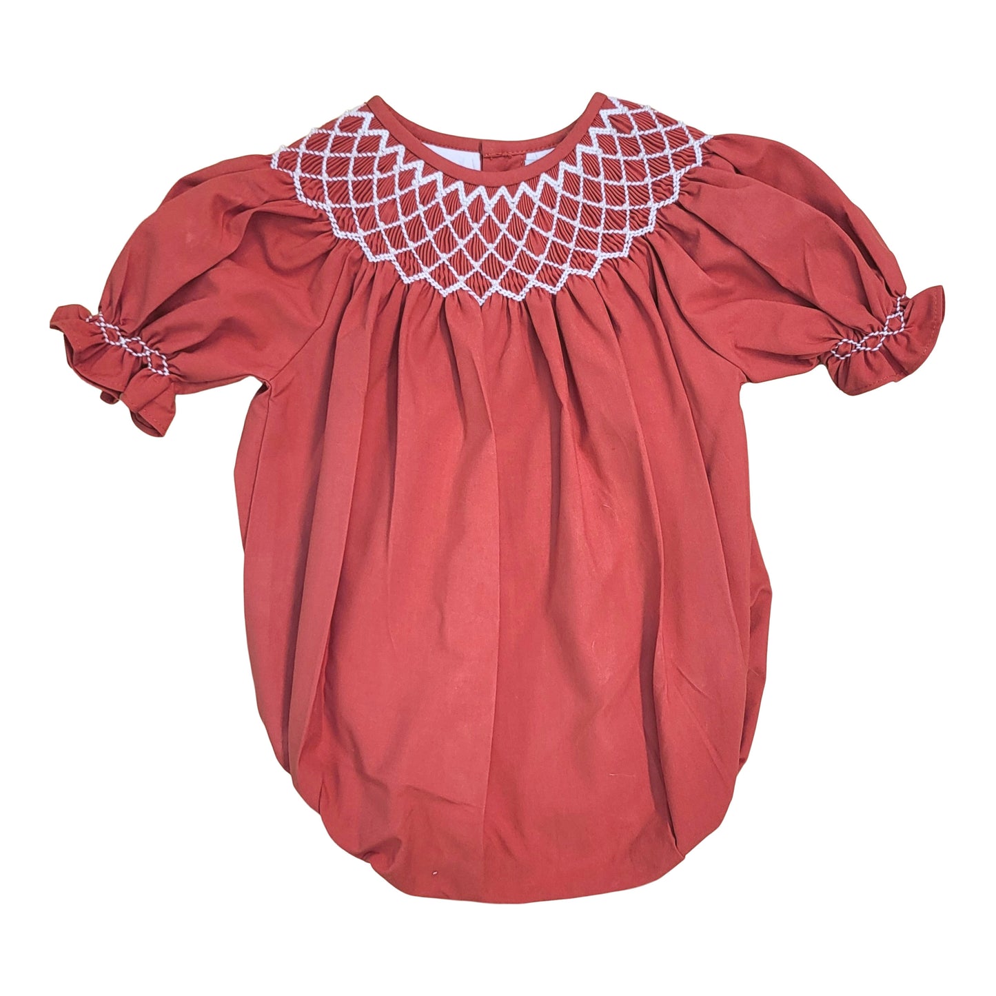 SS Catherine Pearl Smocked Bubble