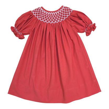 Catherine Pearl Smocked Dress